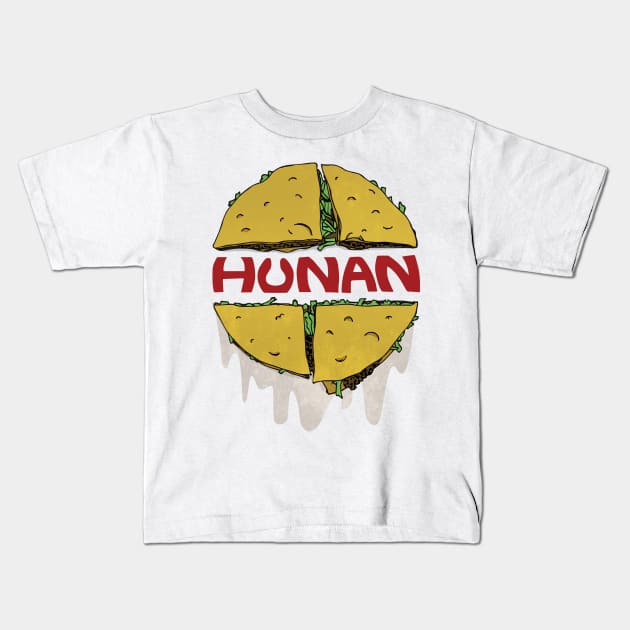 Hunan Meat Pie Kids T-Shirt by jfang44